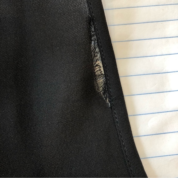 Rebecca Taylor Black Silk Rhinestone Top - Size 2 / Blouse - Picture 14 of 14